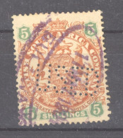 British South Africa Company  :  Yv  40  (o)  Perfin USED - Autres & Non Classés