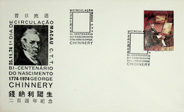 1974 Macau FDC Bicentenário De George Chinnery - Altri & Non Classificati