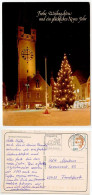 Germany 1998 Postcard Straubing Im Weihnachtsschmuck; Slogan Cancel; 100pf. Elisabeth Schwarzhaupt Stamp - Straubing