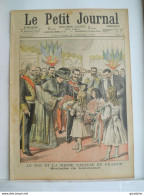 LE PETIT JOURNAL N°674 - 18 OCTOBRE 1903 - LE ROI ET LA REINE D'ITALIE - DECORATION DE L'AVENUE DE L'OPERA ITALIE - Le Petit Journal