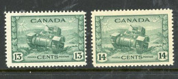 Canada MNH 1942 Ram Tank - Unused Stamps