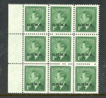 Canada MNH 1950 King George Vl "Postes-Postage" - Ungebraucht