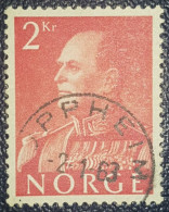 Norway 2Kr Used Postmark Stamp 1962 - Gebruikt