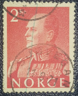 Norway 2Kr Used Postmark Stamp 1971 Sjøvegan Cancel - Usati