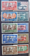 Nouvelle-Calédonie 1939/40 N°77/86  Gomme Mixte **TB Cote 25€ - Unused Stamps