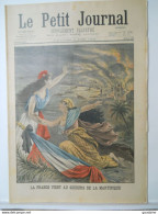 LE PETIT JOURNAL N° 602 -1ER JUIN 1902 - LA FRANCE AU SECOURS DE LA MARTINIQUE - COURONNEMENT DU ROI D'Espagne - Le Petit Journal