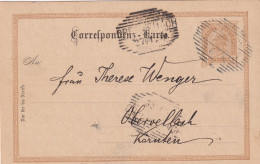 AUSTRIA 1898 - Postcard 2kr To Obervellach - Otros & Sin Clasificación