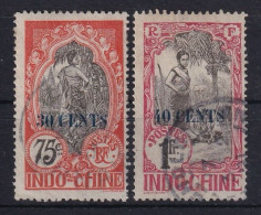 INDOCHINE 1919 - Canceled - YT 85, 86 - Used Stamps