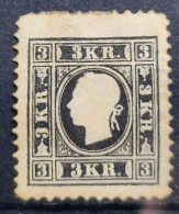 AUSTRIA 1858 - MLH - ANK 11N. 1866 - Neudruck - Proofs & Reprints