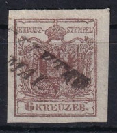 AUSTRIA 1850 - Canceled - ANK 4 Hp III - Sig. Ferchenbauer - Oblitérés
