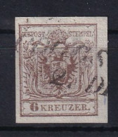 AUSTRIA 1850 - Canceled - ANK 4 Hp III - Sig. Ferchenbauer - Used Stamps