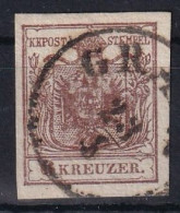 AUSTRIA 1850 - Canceled - ANK 4 Mp III - Sig. Ferchenbauer - Gebraucht