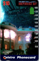 9-3-2024 (Phonecard) Movie Independence Day - $ 10.00 - Phonecard - Carte De Téléphoone (1 Card With Thin Fold) - Australie