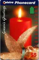 9-3-2024 (Phonecard) Season Greetings - $ 5.00 - 10.00 - Phonecard - Carte De Téléphoone (2 Card) - Australia