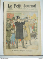 LE PETIT JOURNAL N° 626 - 16 NOVEMBRE 1902 - LE ROI CARLOS DU PORTUGAL AU TIR AUX PIGEONS - GREVE DES MUSICIENS - Le Petit Journal