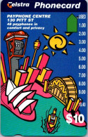 9-3-2024 (Phonecard) Sydney Payphone Centre Pitt Street - $ 10.00 Phonecard - Carte De Téléphoone (1 Card) - Australien