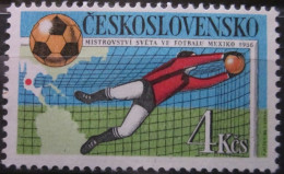 CZECHOSLOVAKIA 1986 ~ S.G. 2831, WORLD CUP, MEXICO '86. ~ MNH #03207 - Usati