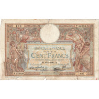 France, 100 Francs, Luc Olivier Merson, 1938, V.59838, AB, Fayette:25.23, KM:86b - 100 F 1908-1939 ''Luc Olivier Merson''