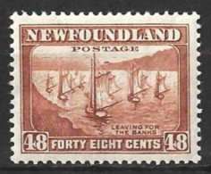 CANADA.." NEWFOUNDALAND.."....KING GEORGE V..(1910-36.)..." 1932..."....48c.....SG228c.....MH... - 1908-1947