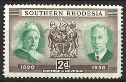 SOUTHERN RHODESIA...KING GEORGE VI..(1936-52.)......JUBILEE  ,....2d.....SG70......MH...... - Rhodésie Du Sud (...-1964)