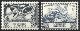 SOUTHERN RHODESIA...KING GEORGE VI..(1936-52.).....OMNIBUS.  ,....U.P.U.......2d AND 3d......MH...... - Rhodésie Du Sud (...-1964)