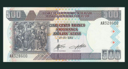 # # # Banknote Burundi 500 Francs 2003 (P-38) UNC # # # - Burundi