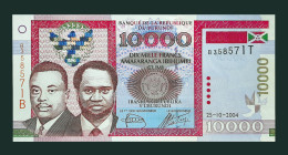 # # # Banknote Burundi 10.000 Francs 2004 (P-43) UNC # # # - Burundi