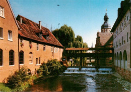 73923214 Ettlingen Partie An Der Alb Holzbruecke Wehr - Ettlingen