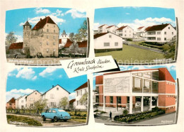 73776210 Grombach Bad Rappenau Schloss Kirche Neues Viertel Strassenpartie Ratha - Bad Rappenau