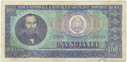 ROMANIA - 100 Lei - 1966 - Pick 97 - Série C. 0124 - Roumanie