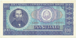 ROMANIA - 100 Lei - 1966 - Pick 97 - Série G. 0113 - Roumanie