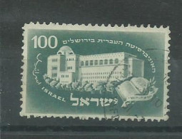 230045671  ISRAEL  YVERT  Nº31 - Gebruikt (zonder Tabs)