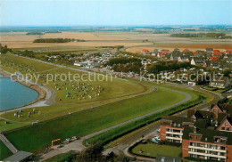 73322067 Buesum Nordseebad Fliegeraufnahme Perlebucht Buesum Nordseebad - Buesum