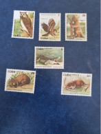 CUBA  NEUF     1982    ANIMALES  PREHISTORICS  CUBANOS  //  PARFAIT  ETAT  // 1er  CHOIX  // - Unused Stamps