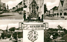 73317967 Guenzburg Marktplatz Stadttor Frauenkirche Hochaltar Reisensburg Guenzb - Günzburg