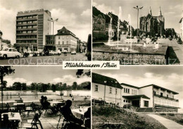 73317801 Muehlhausen Thueringen Hotel Stadt Muehlhausen Wilhelm Pieck Platz Rest - Muehlhausen