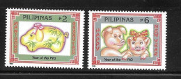 Philippines 1994 New Year Pig Zodiac MNH - Filipinas