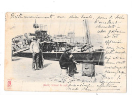 METIERS - CPA DOS SIMPLE RARE De 1903  - Marins Brulant Du Café - TOUL 3 - - Venters