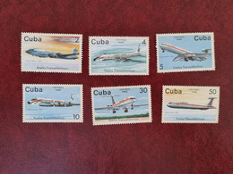 CUBA  NEUF  1988  VUELOS  TRANSATLANTICOS  //  PARFAIT  ETAT--1er  CHOIX - Unused Stamps