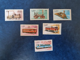 CUBA  NEUF   1988   DESARROLLO  DEL  FERROCARRIL   //  PARFAIT  ETAT  //  1er  CHOIX  // - Nuevos