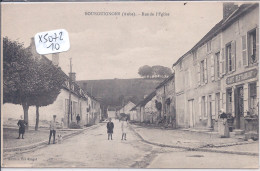 BOURGUIGNONS- RUE DE L EGLISE- LE CAFE-RESTAURANT - Bar-sur-Seine