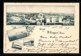AK Dillingen A. Donau, Kaserne Neubau, Alte Kaserne, Neue Kaserne  - Dillingen