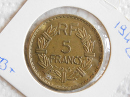 France 5 Francs 1945 C LAVRILLIER, BRONZE ALUMINIUM (873) - 5 Francs