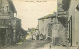 54.  DIEULOUARD .  Entrée Du Château .  CPA Animée . - Dieulouard