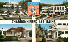 69.  CHARBONNIERES LES BAINS .  CP Multivues . - Charbonniere Les Bains