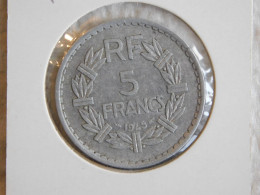 France 5 Francs 1945 9 Ouvert LAVRILLIER, ALUMINIUM (878) - 5 Francs