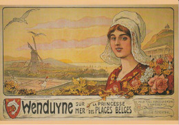 Wenduyne Posters Op Postkaart. Collectie Roland Florizoone - Wenduine