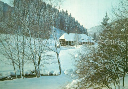 73305121 Bonndorf Schwarzwald Gasthaus Pension Sommerau Winteraufnahme Bonndorf  - Bonndorf