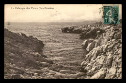 13 - MARSEILLE - LES GOUDES - CALANQUE DES TROUS - Südbezirke, Mazargues, Bonneveine, Pointe Rouge, Calanque-Felsen