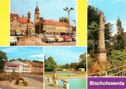 73302390 Bischofswerda Altmarkt Kreiskulturhaus Freibad Postsaeule Bischofswerda - Bischofswerda